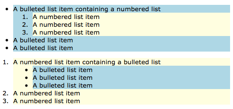 PBS 10 - Nested Lists